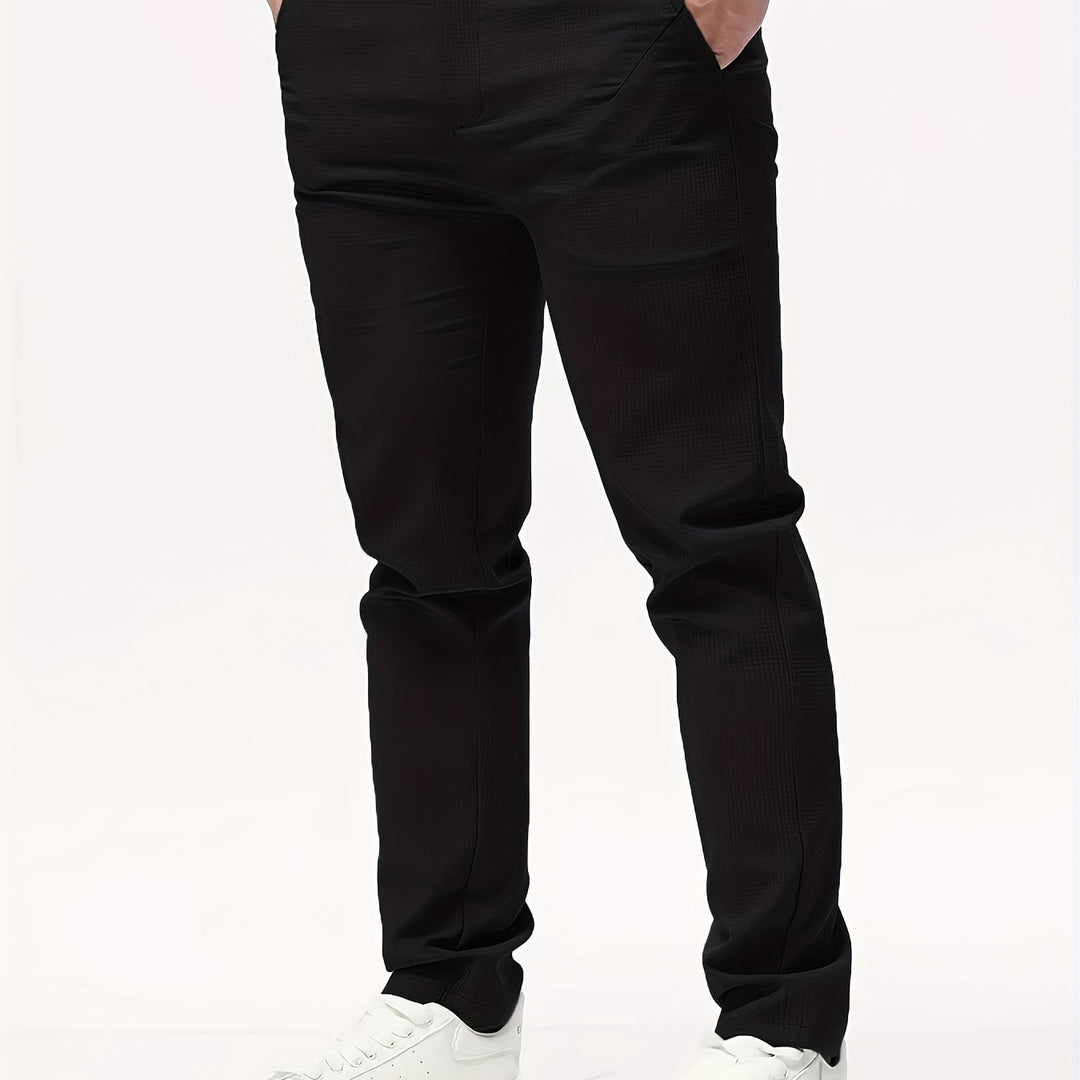 Pantalon Masculin Classique Détendu 9