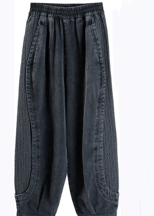 Pantalon Sarouel pour Femme en Denim d'Automne 4