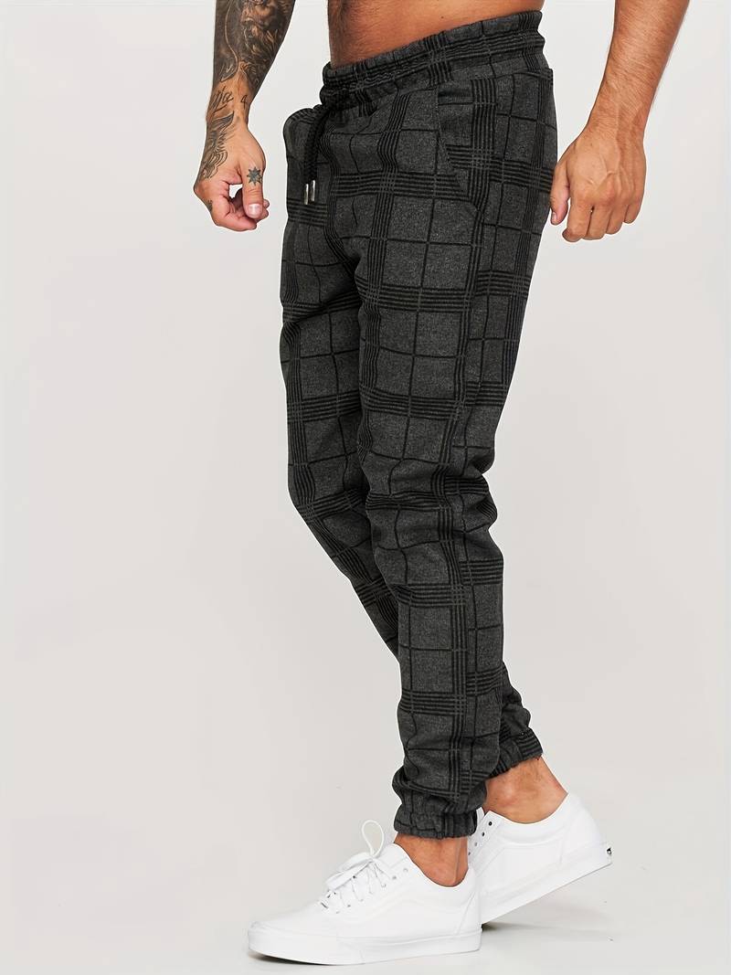 Pantalon de Jogging Décontracté pour Hommes en Coton 4