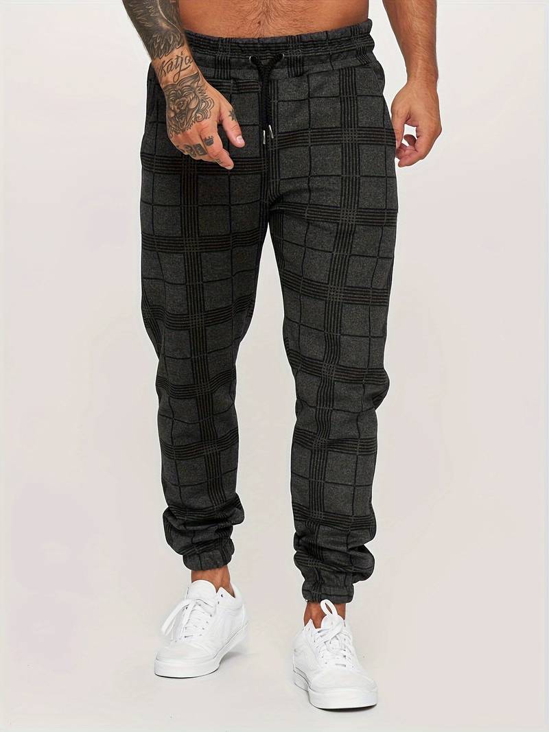 Pantalon de Jogging Décontracté pour Hommes en Coton 5