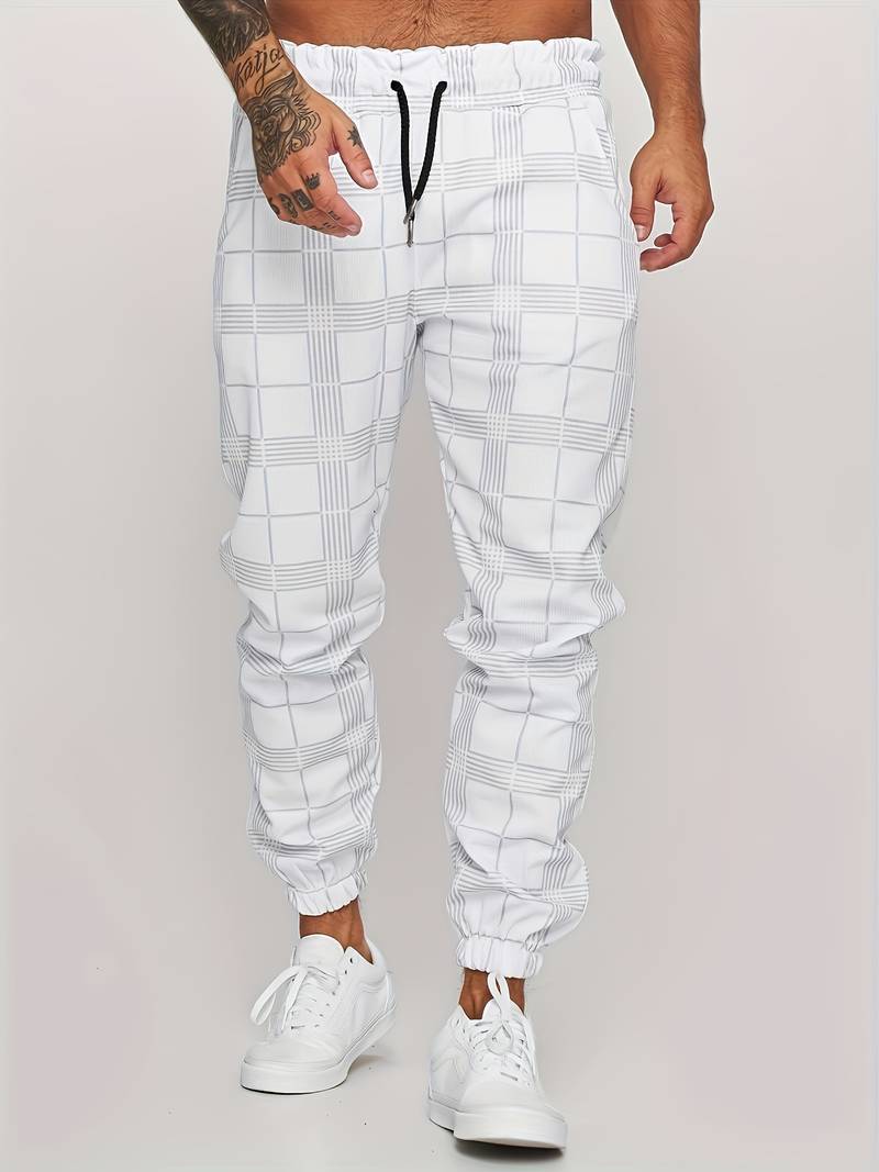 Pantalon de Jogging Décontracté pour Hommes en Coton 7