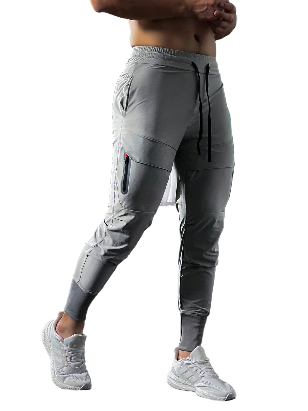 Pantalon de Jogging Homme Ajusté Sportif 0