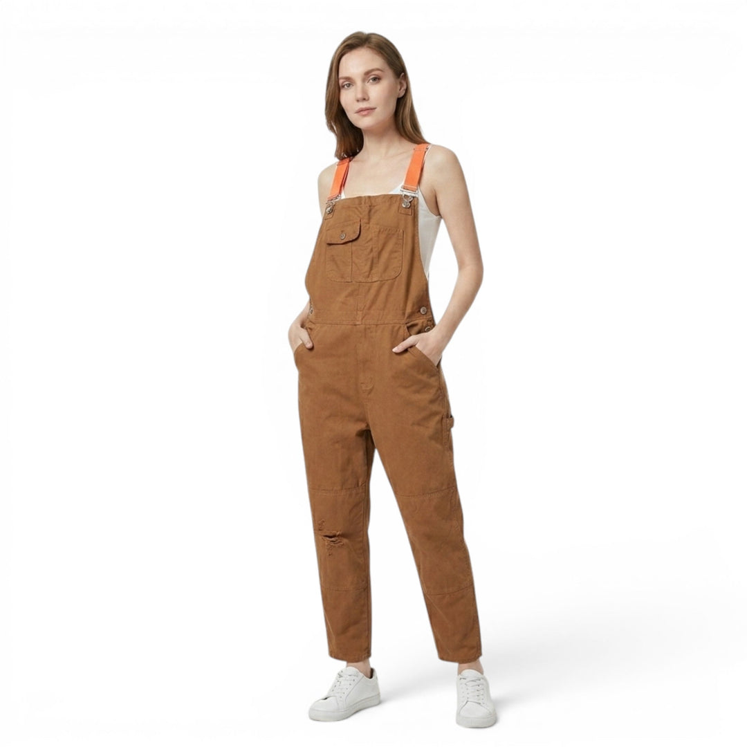 Pantalon de jardin unisexe à bretelles réglables 1