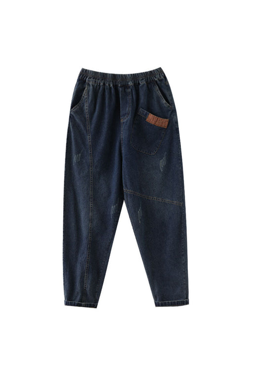 Pantalon en Denim Élastique pour Femme 3