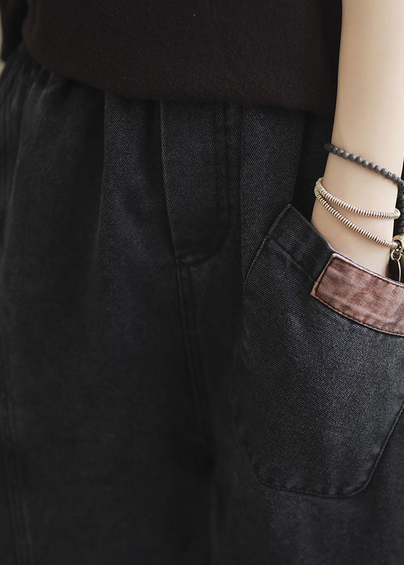 Pantalon en Denim Élastique pour Femme 4