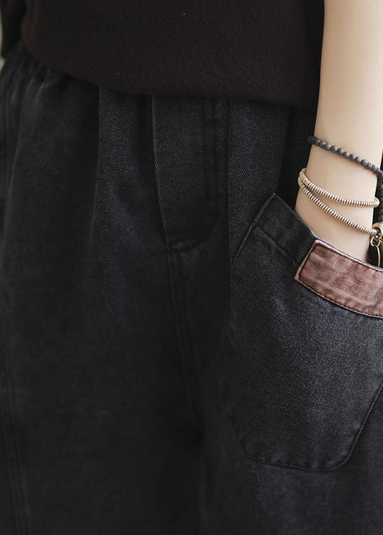 Pantalon en Denim Élastique pour Femme 4