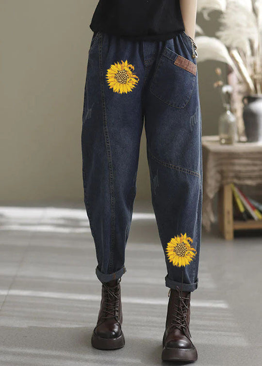 Pantalon en Denim Élastique pour Femme 5