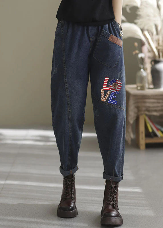 Pantalon en Denim Élastique pour Femme 6