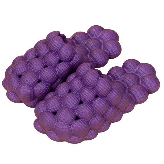 Pantoufles Décontractées à Semelles Boules pour Femmes et Hommes 10