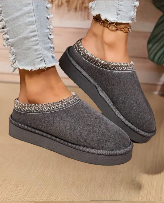 Pantoufles d'hiver Confortables pour Femmes 7