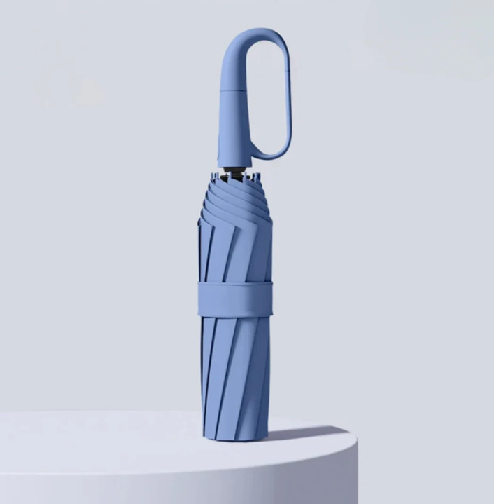Parapluie Compact Anti-Tempête avec Bord Réfléchissant 3