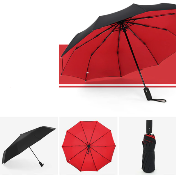 Parapluie Homme Tempête Automatique Résistant et Pratique 3
