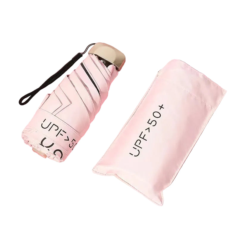Parapluie Pliant Femme Compact avec Protection UV Moderne 0