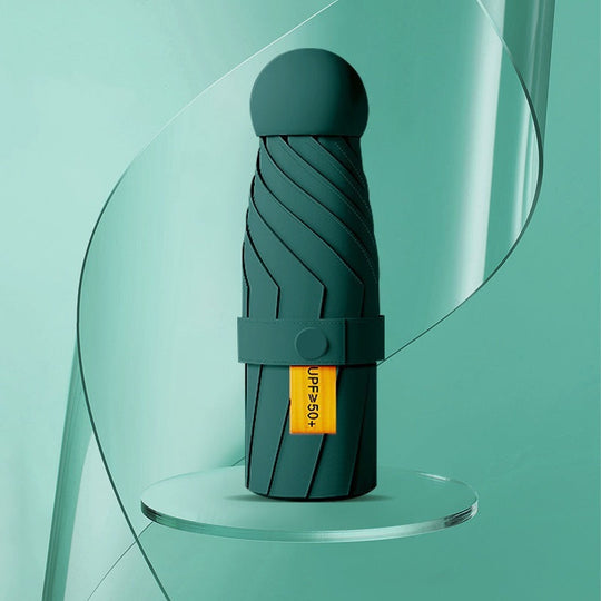 Parapluie Pliant Femme Compact avec Protection UV Moderne 15