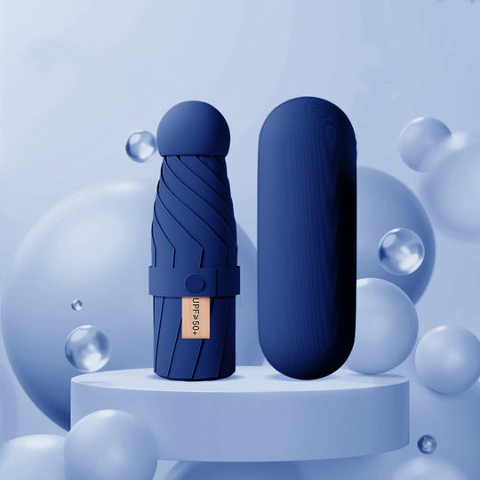Parapluie Pliant Femme Compact avec Protection UV Moderne 8