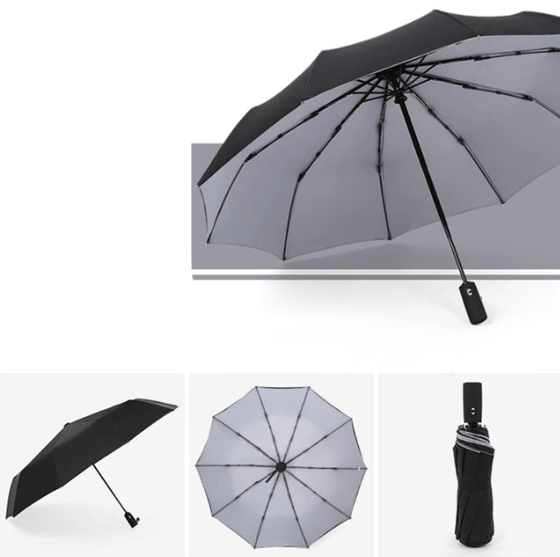 Parapluie Tempête Compact et Résistant 9