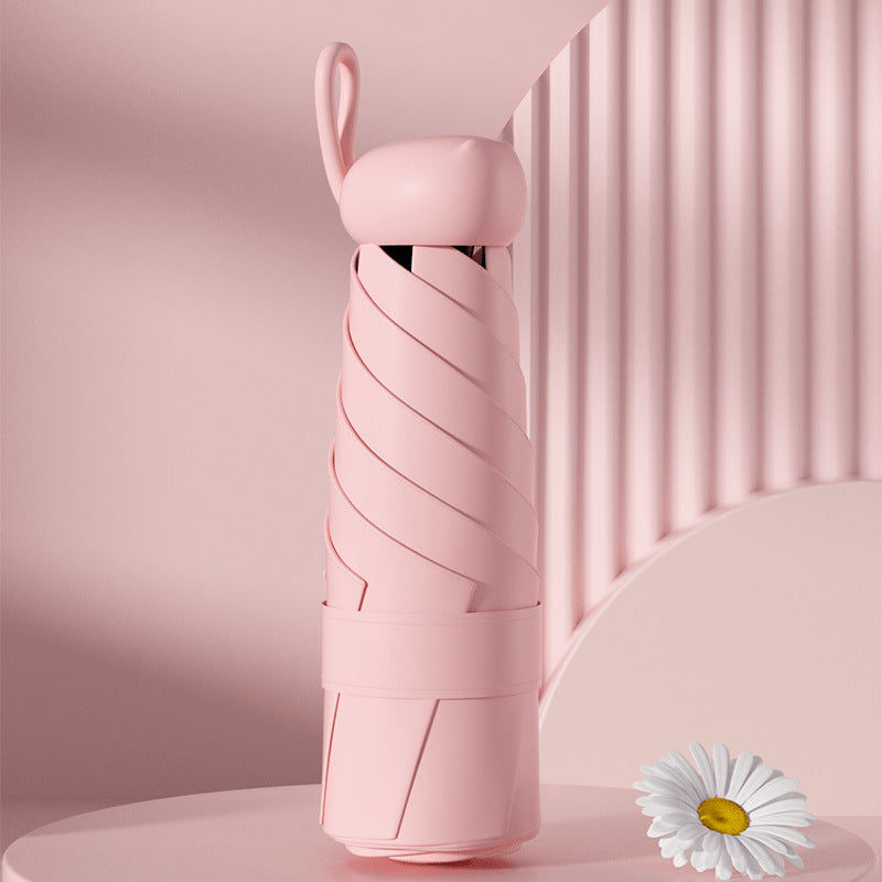 Parapluie pliable coupe-vent pour femme compact et résistant 3