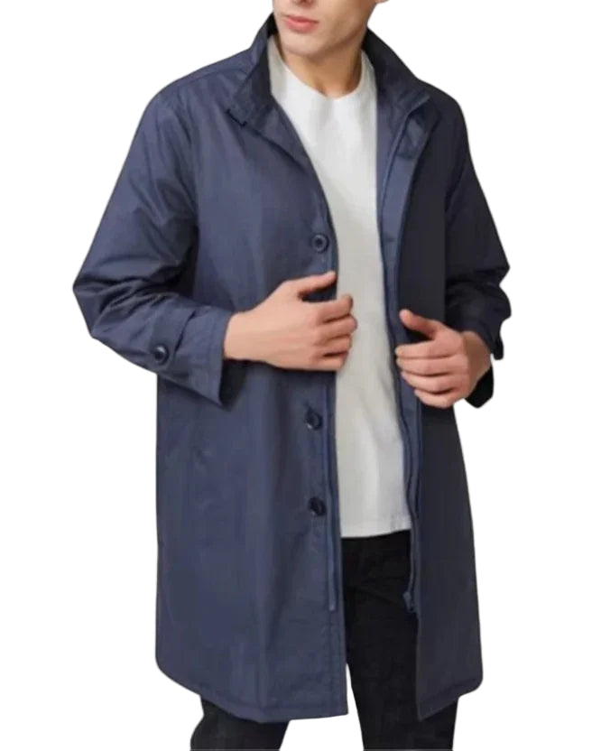 Pardessus Long pour Hommes Minimaliste 0