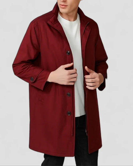 Pardessus Long pour Hommes Minimaliste 1