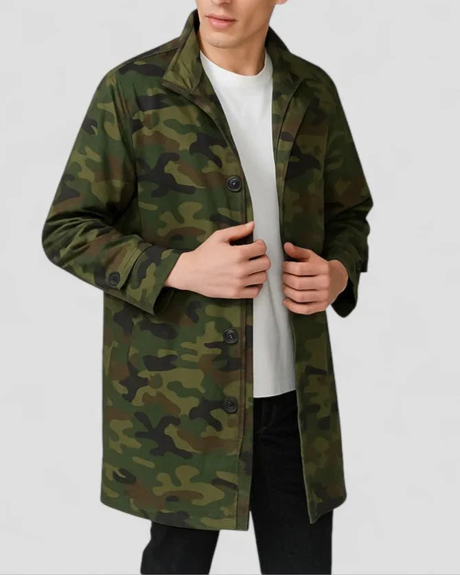 Pardessus Long pour Hommes Minimaliste 2