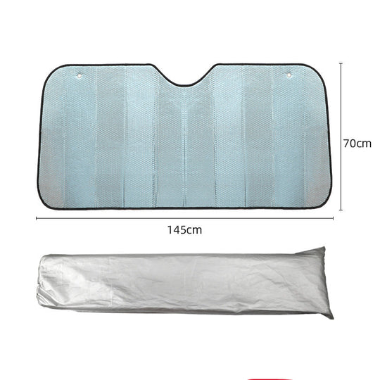 Pare-soleil de voiture pliable unisexe avec isolation thermique réfléchissante 10