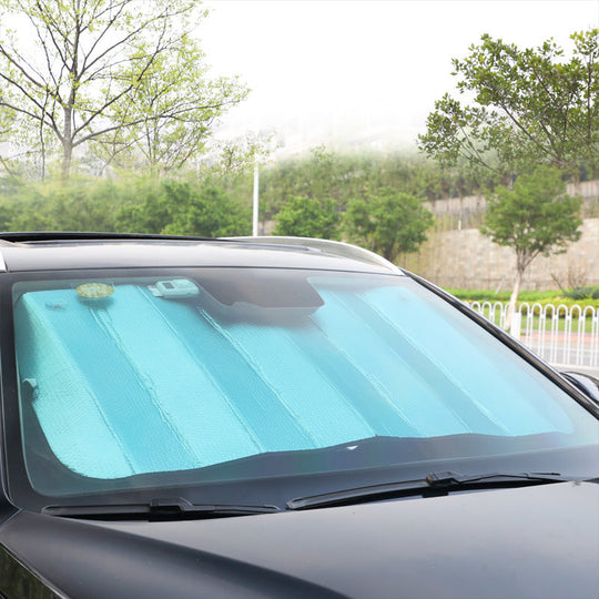 Pare-soleil de voiture pliable unisexe avec isolation thermique réfléchissante 2