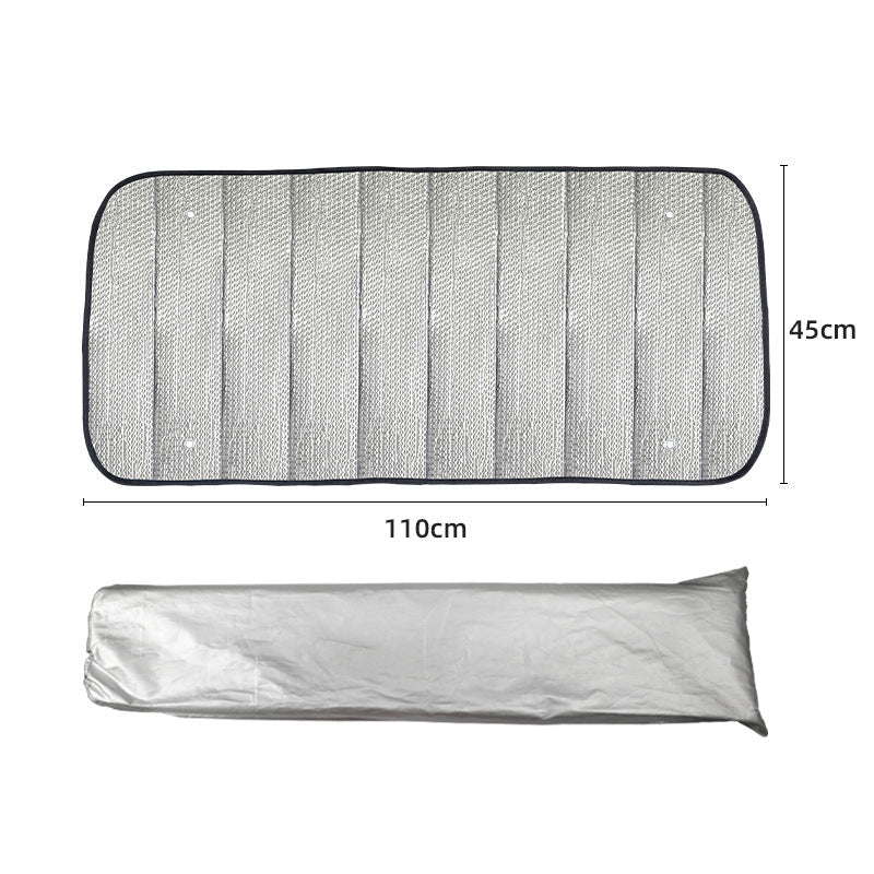 Pare-soleil de voiture pliable unisexe avec isolation thermique réfléchissante 7