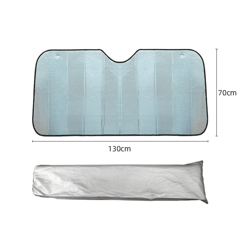 Pare-soleil de voiture pliable unisexe avec isolation thermique réfléchissante 8