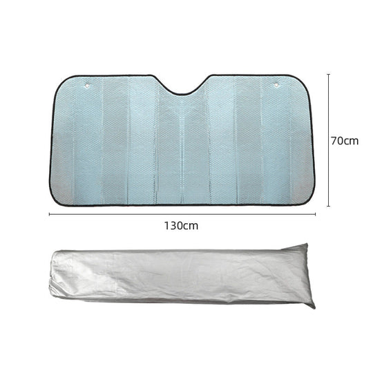 Pare-soleil de voiture pliable unisexe avec isolation thermique réfléchissante 8