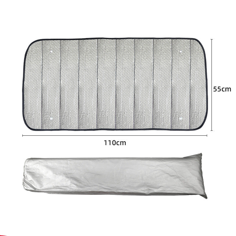 Pare-soleil de voiture pliable unisexe avec isolation thermique réfléchissante 9