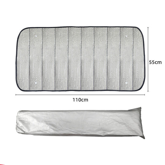 Pare-soleil de voiture pliable unisexe avec isolation thermique réfléchissante 9
