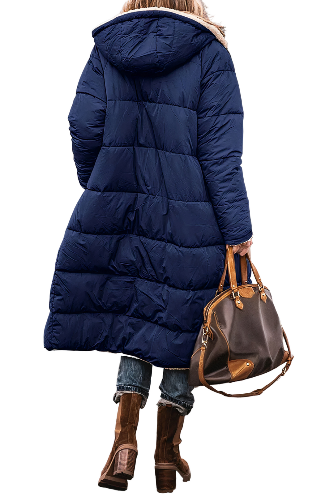 Parka Femme Réversible en Teddy 3
