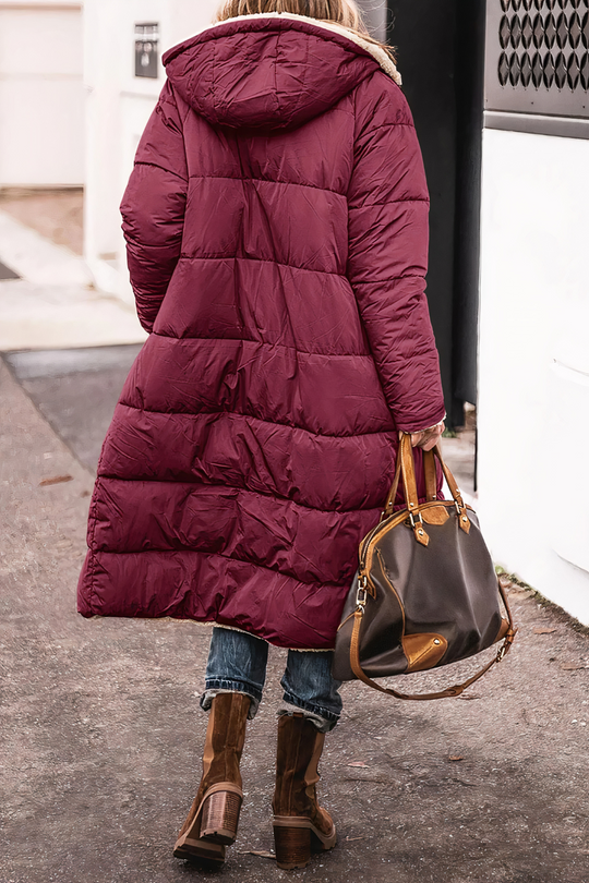 Parka Femme Réversible en Teddy 6