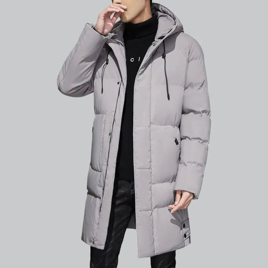 Parka Homme Hiver Longue Chic pour Affronter le Froid 3