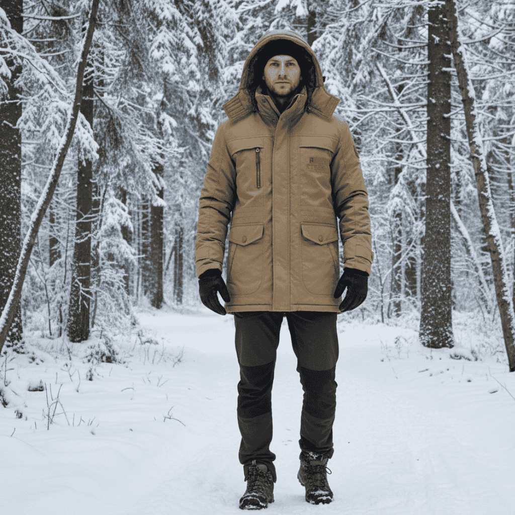Parka Matelassée pour Femmes Multifonctionnelle 1