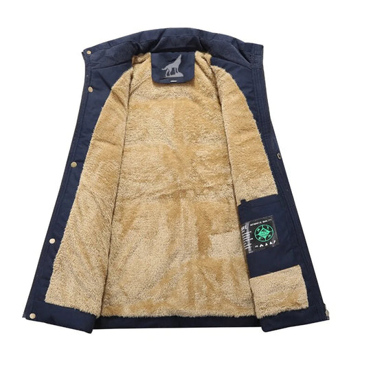 Parka d'Hiver pour Hommes avec Capuche Amovible 4