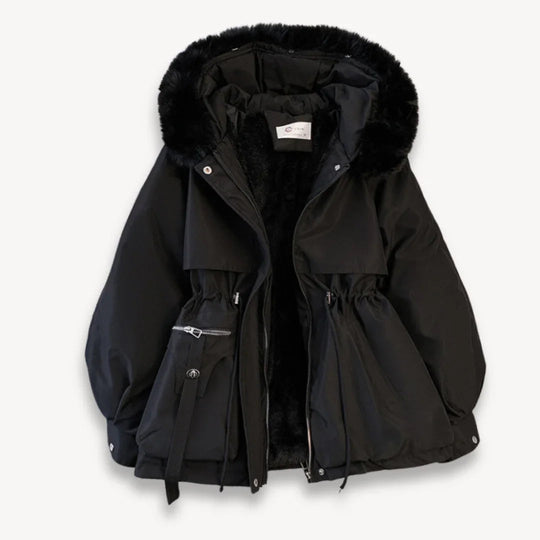 Parka d'hiver Femme à Capuche Chic 2