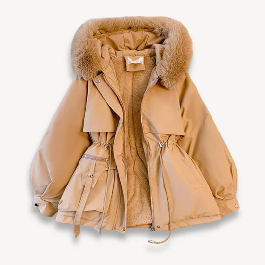 Parka d'hiver Femme à Capuche Chic 3