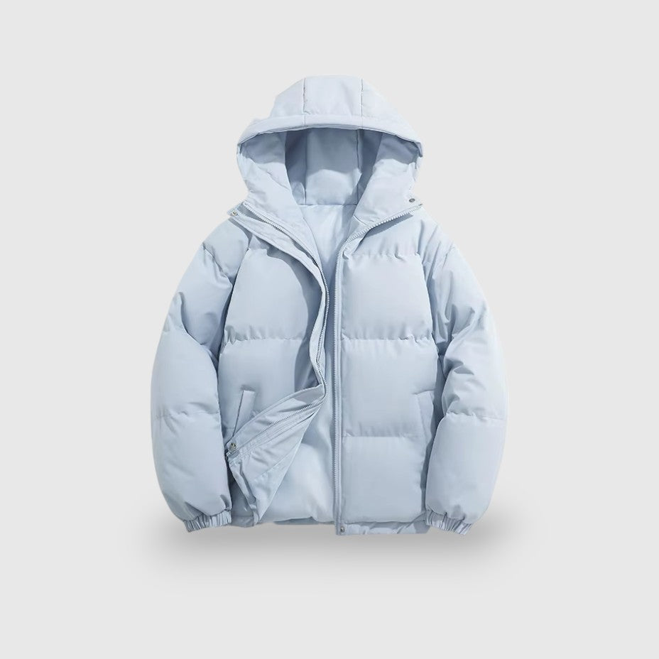 Parka pour hommes isolée et coupe-vent 1