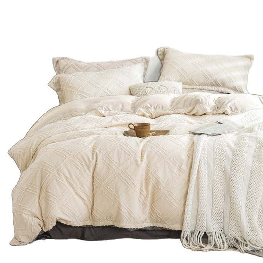 Parure de lit pour femme au design texturé 4