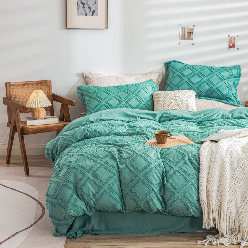 Parure de lit pour femme au design texturé 6