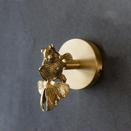 Patère Murale Animale Dorée pour Manteaux et Accessoires 15