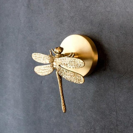 Patère Murale Animale Dorée pour Manteaux et Accessoires 9