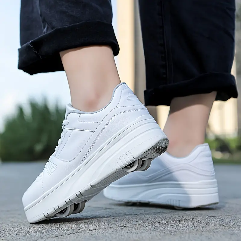 Patins à Roulettes Enfant Polyvalents Confortables avec Roues Amovibles 3