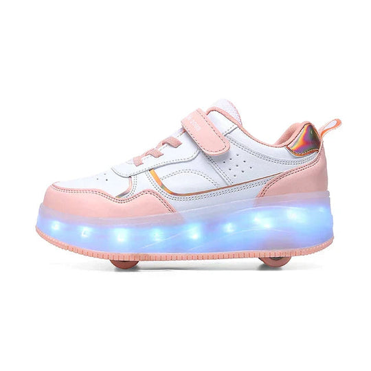 Patins à Roulettes LED pour Enfants - Modèle Zoe 0