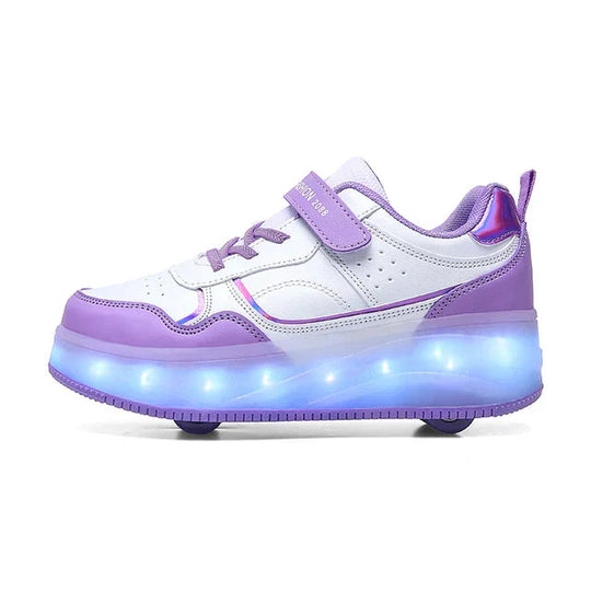 Patins à Roulettes LED pour Enfants - Modèle Zoe 1