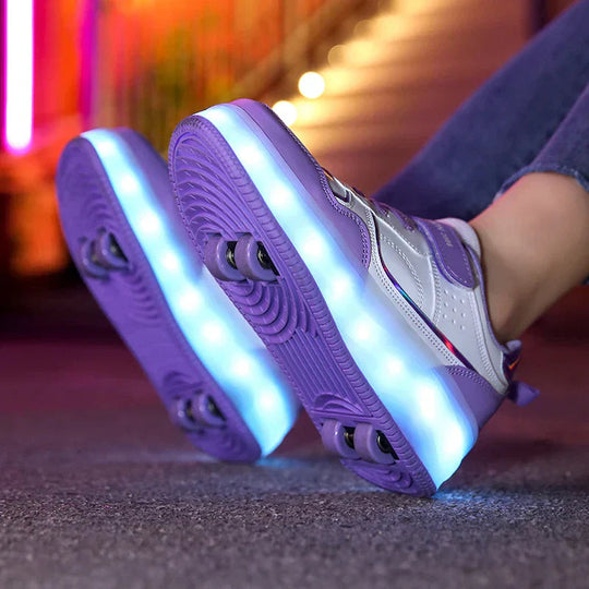 Patins à Roulettes LED pour Enfants - Modèle Zoe 7