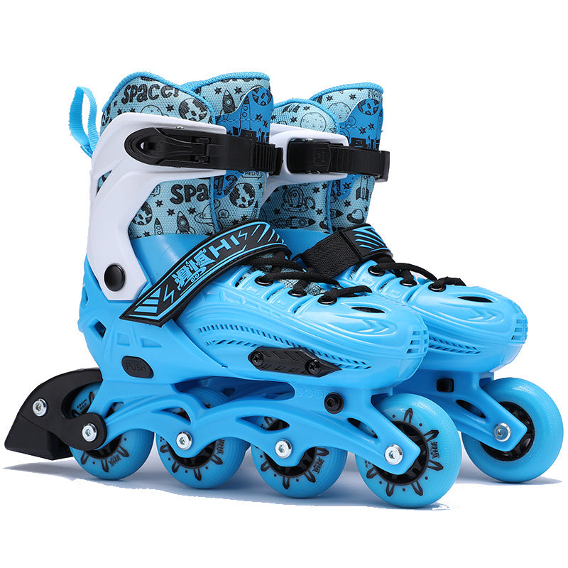 Patins à roues alignées réglables pour enfants et adultes 0
