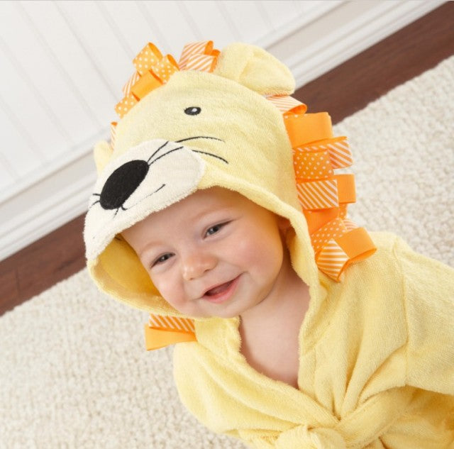 Peignoirs pour Bébé à Motifs Animaux avec Capuche 10