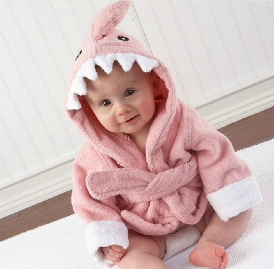 Peignoirs pour Bébé à Motifs Animaux avec Capuche 2